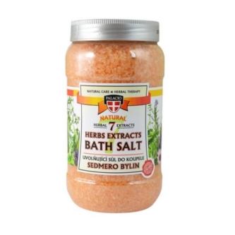 Sól do kąpieli 7 ekstraktów ziołowych przy przeziębieniu, Palacio, 1200 g